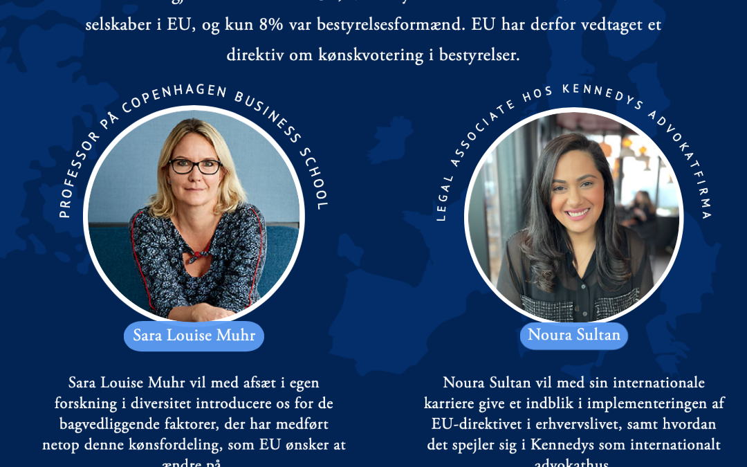 Kvindelige Jurister x Kennedys: Diversitet i ledelse
