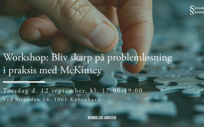 Workshop: Bliv skarp på problemløsning i praksis med McKinsey