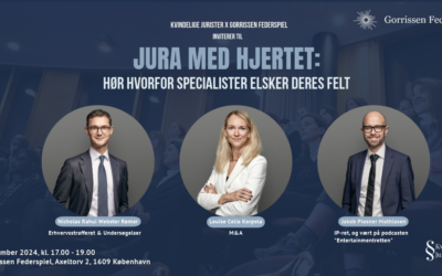 Jura Med Hjertet – Hør Hvorfor Specialister Elsker Deres Felt