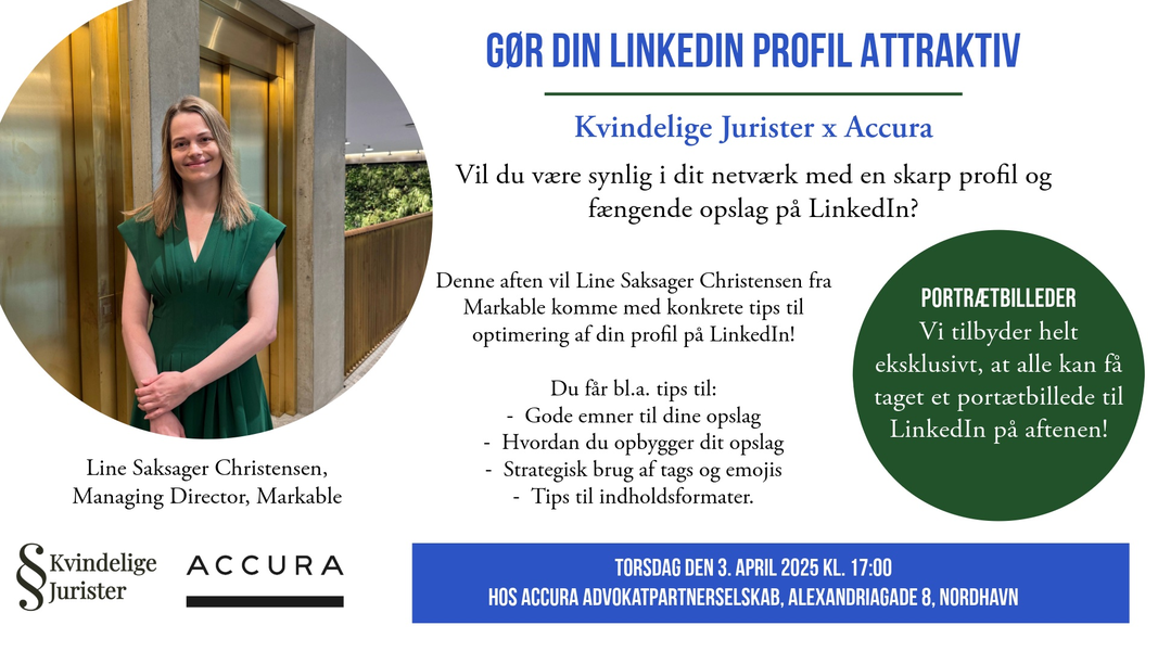 Gør din LinkedIn profil attraktiv