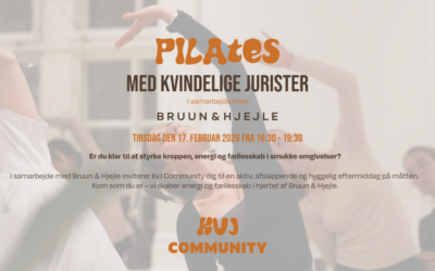 Pilates med KvJ Community og Bruun & Hjejle 