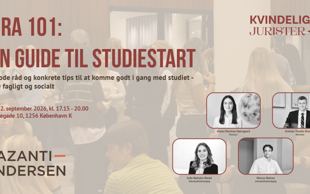 Jura 101: Din guide til studiestart