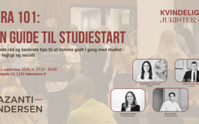 Jura 101: Din guide til studiestart